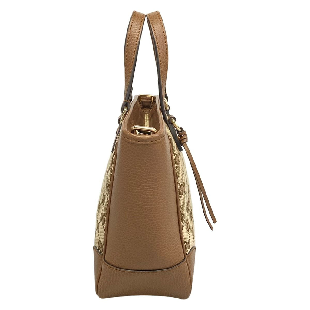 Gucci Tote Bag Bree Beige Leather — view 2