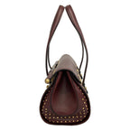 Gucci Handbag Bamboo Barrette Beige Bordeaux Leather — view 4
