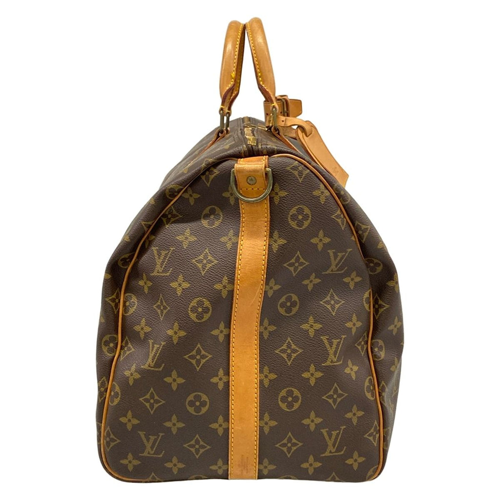 Louis Vuitton Boston Bag Monogram Keepall Bandouliere 55 — view 2