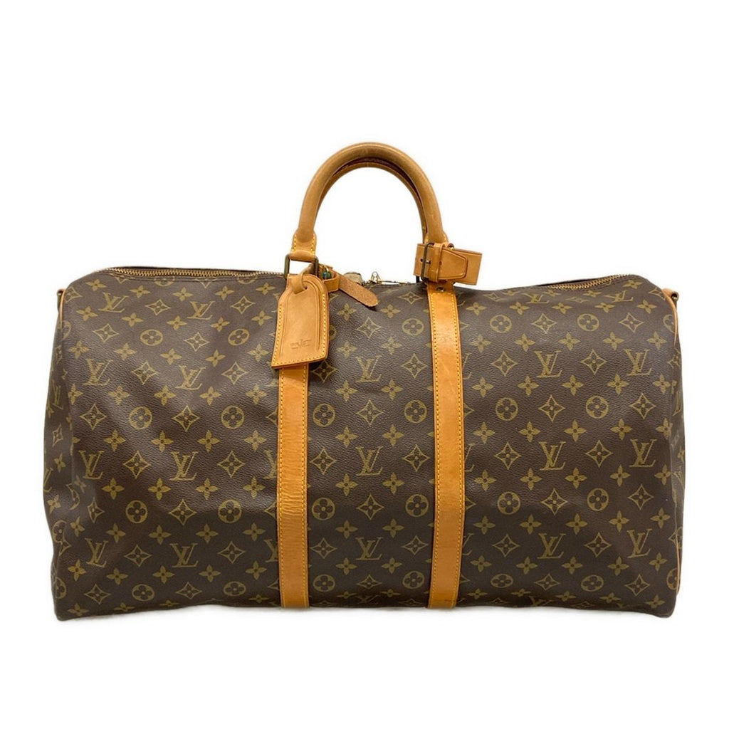 Louis Vuitton Boston Bag Monogram Keepall Bandouliere 55
