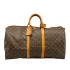 Louis Vuitton Boston Bag Monogram Keepall Bandouliere 55