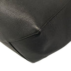 Celine Tote Bag Cabas Phantom Small with Belt Black — view 6