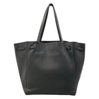 Celine Tote Bag Cabas Phantom Small with Belt Black — view 3