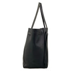 Celine Tote Bag Cabas Phantom Small with Belt Black — view 2