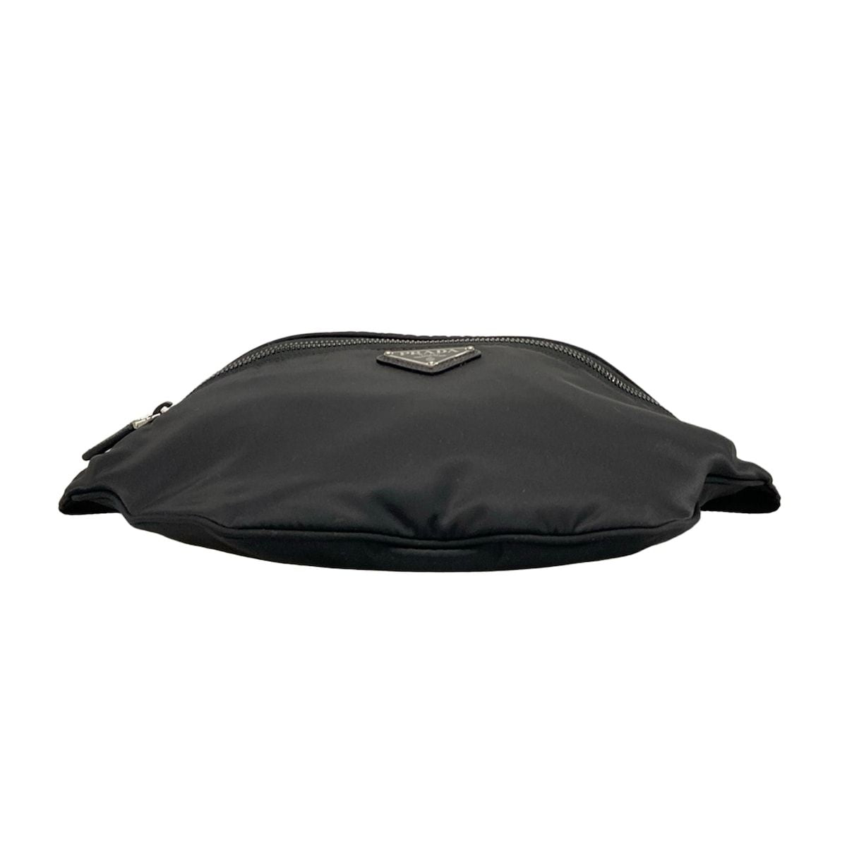 Prada Waist Pouch Black Re-Nylon Leather — view 5