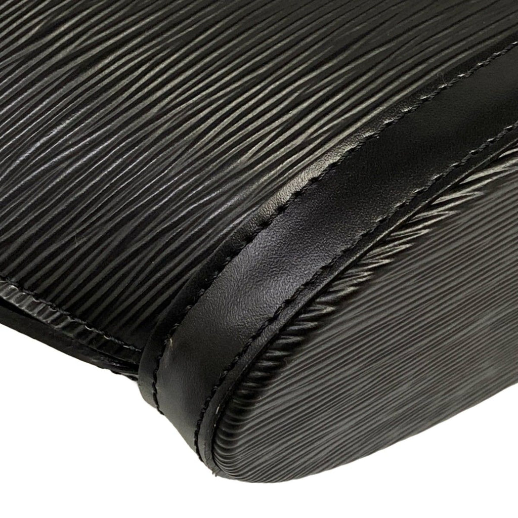 Louis Vuitton Shoulder Bag Epi Saint Jacques Poignet Long Noir Leather — view 6