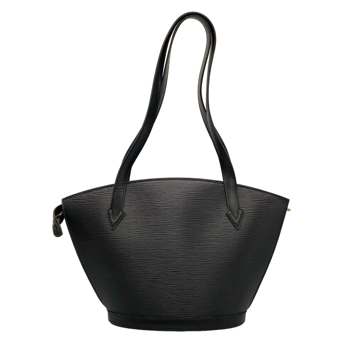 Louis Vuitton Shoulder Bag Epi Saint Jacques Poignet Long Noir Leather — view 3