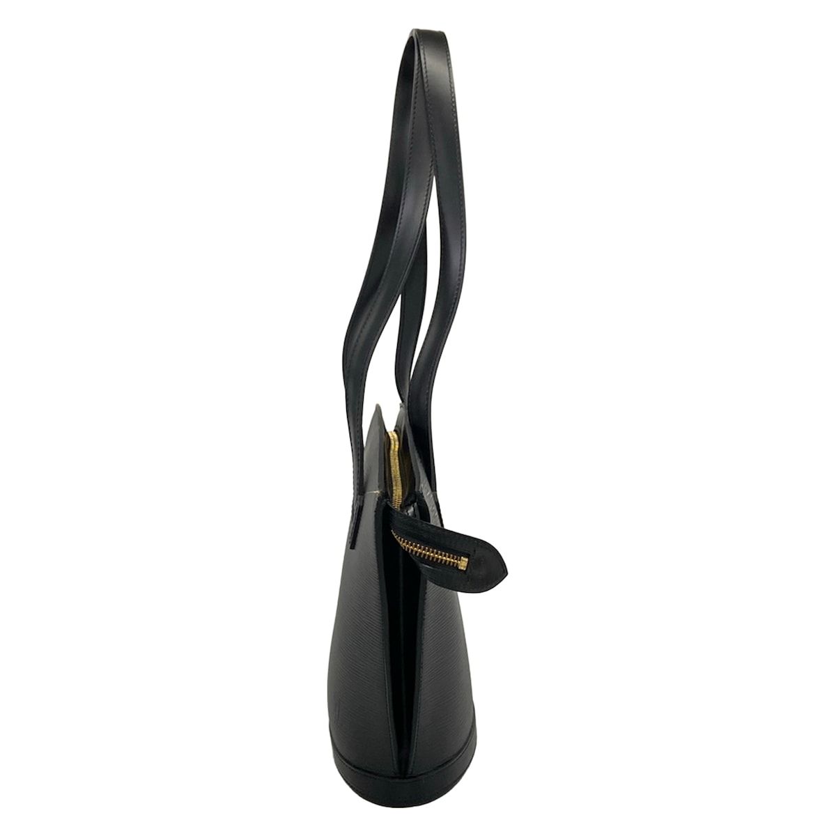 Louis Vuitton Shoulder Bag Epi Saint Jacques Poignet Long Noir Leather — view 4