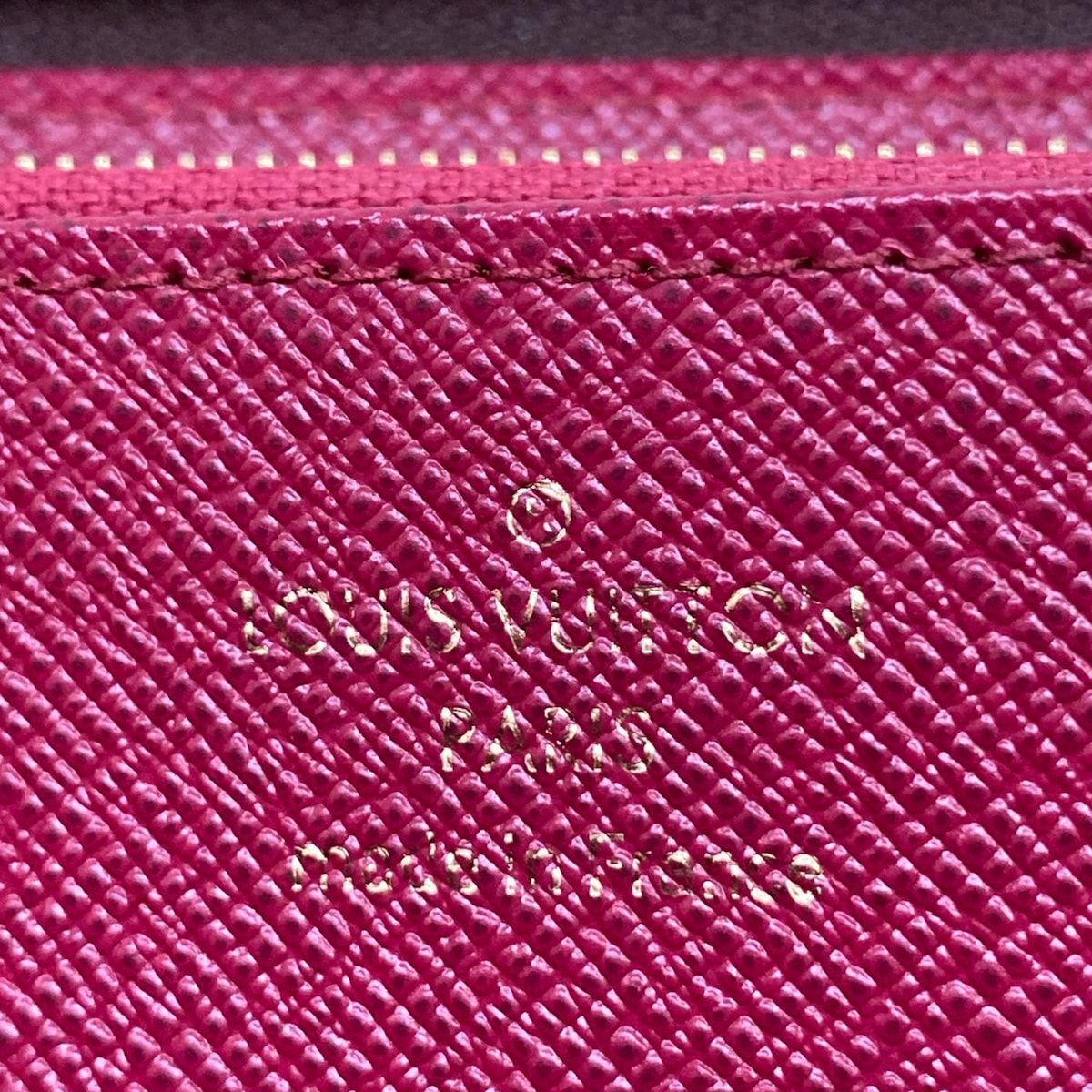 Louis Vuitton Wallet Monogram Zippy Fuchsia — view 5
