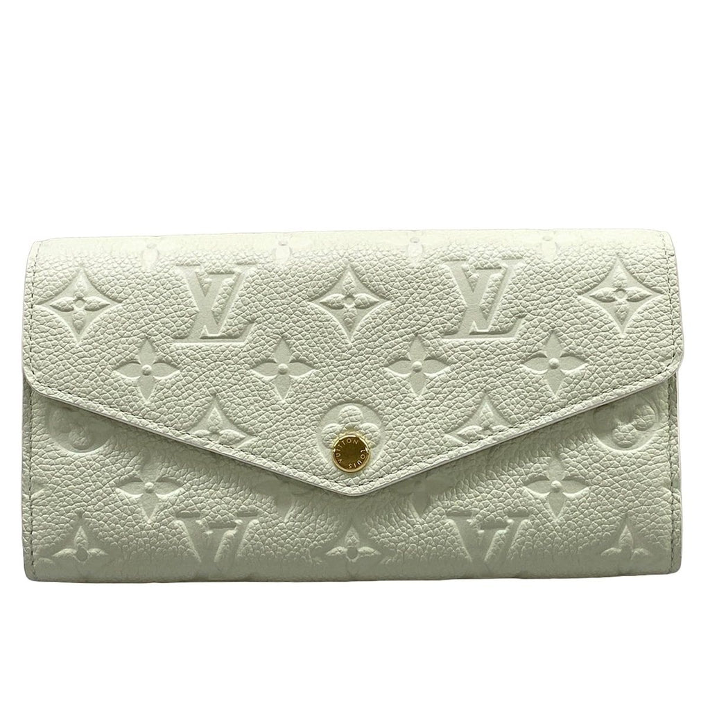 Louis Vuitton Wallet Monogram Empreinte Portefeuille Sarah Minty Leather Cowhide