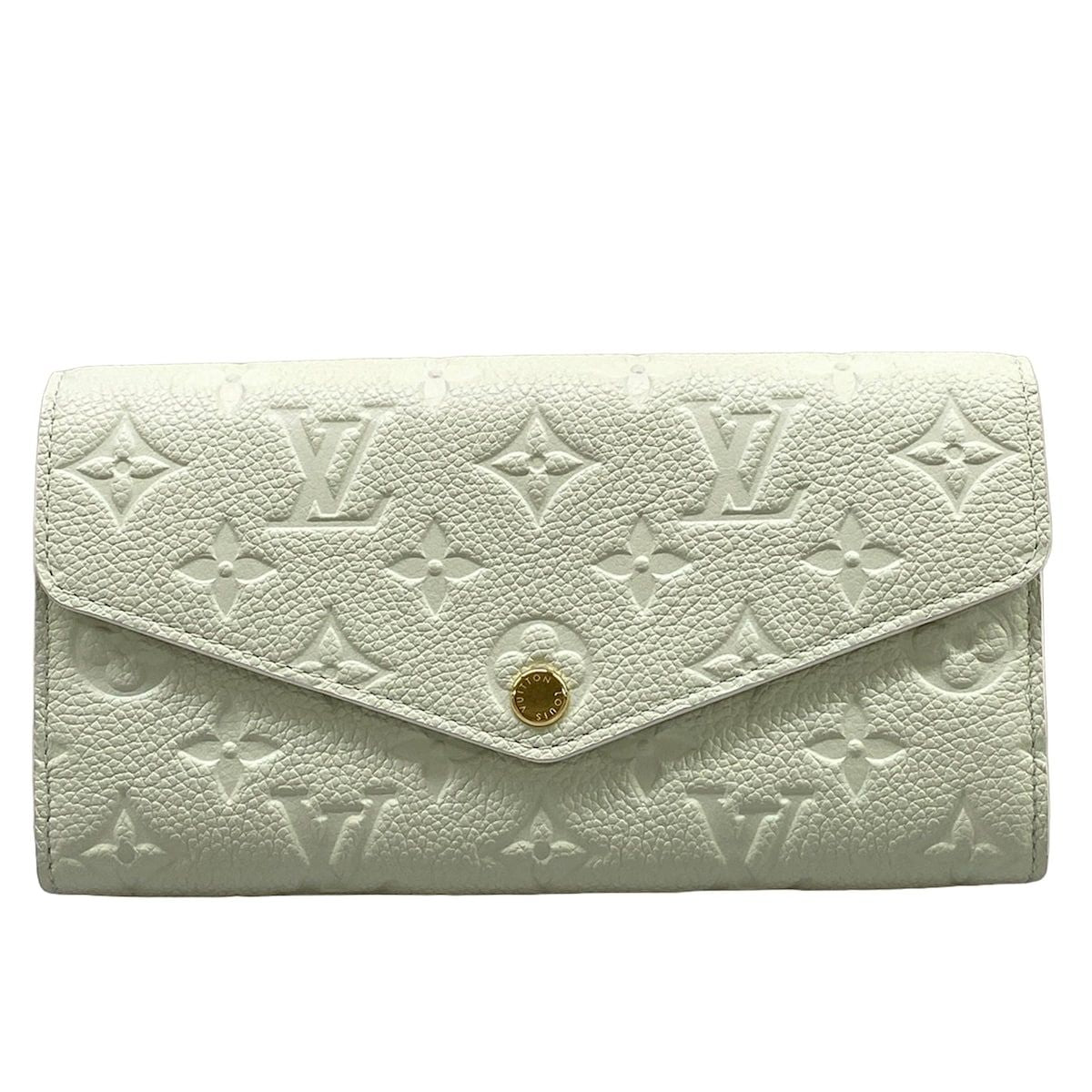 Louis Vuitton Wallet Monogram Empreinte Portefeuille Sarah Minty Leather Cowhide