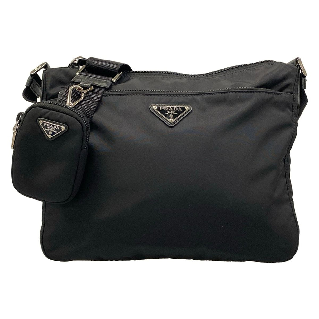 Prada Shoulder Bag Black Re-Nylon