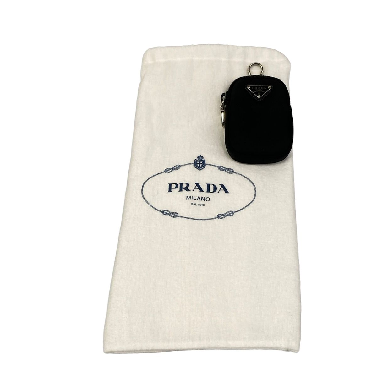 Prada Shoulder Bag Black Re-Nylon — view 8