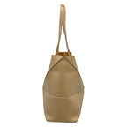 Loewe Tote Bag Puzzle Fold Medium Gray Beige Folding — view 4