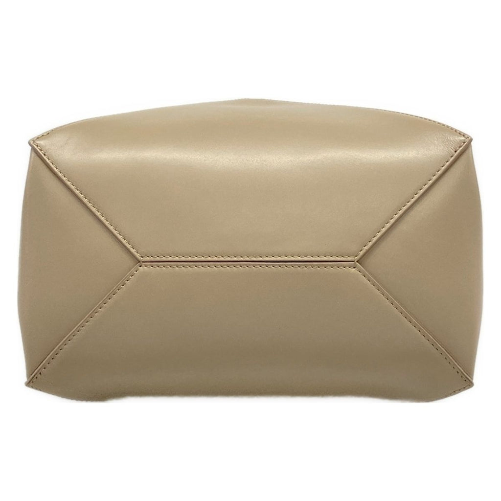 Loewe Tote Bag Puzzle Fold Medium Gray Beige Folding — view 5