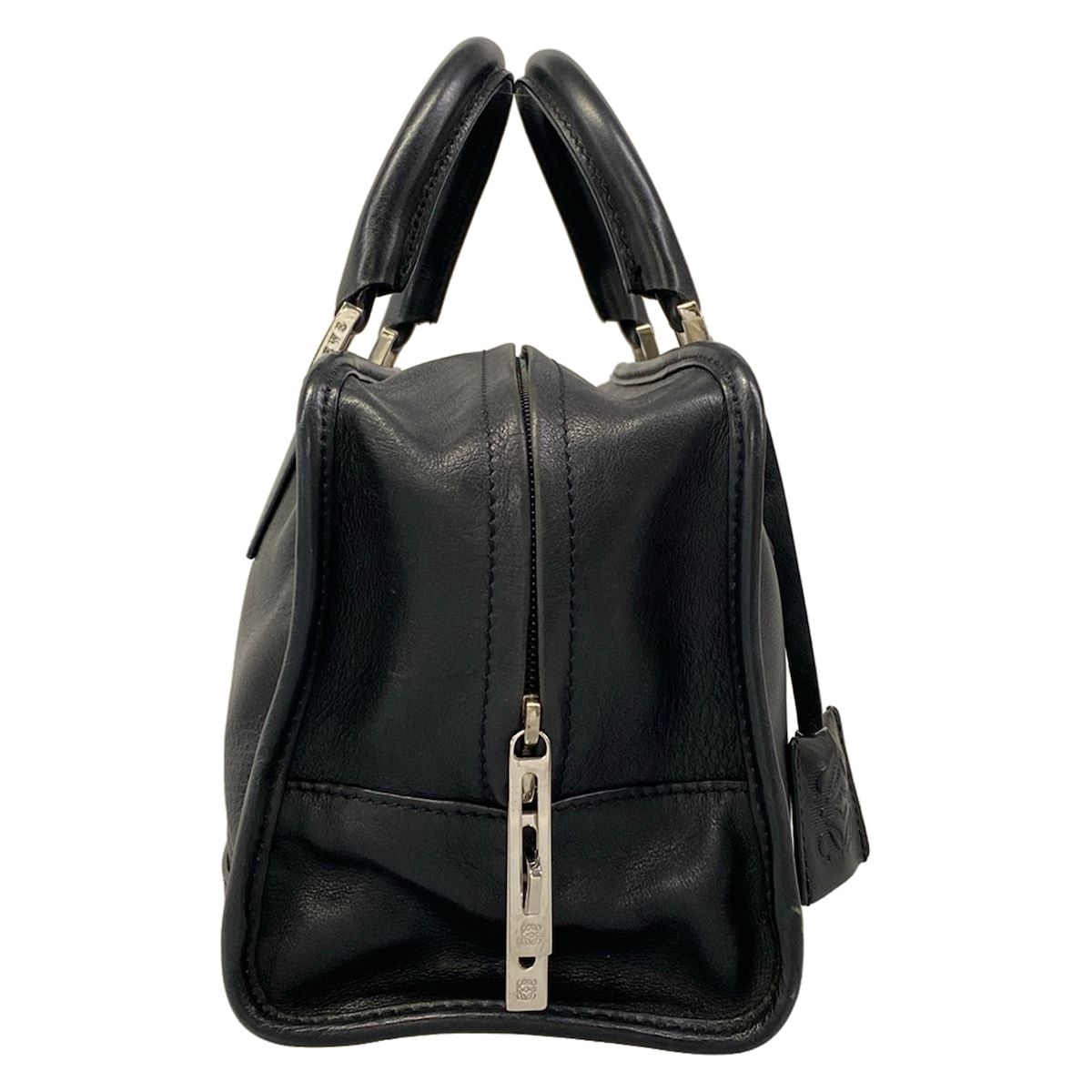Loewe Handbag Amazona 28 Black Leather — view 2