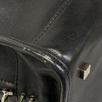Loewe Handbag Amazona 28 Black Leather — view 6