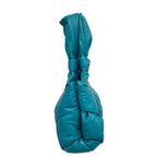 Bottega Veneta Tote Bag Padded Lock Blue Green Lambskin — view 4