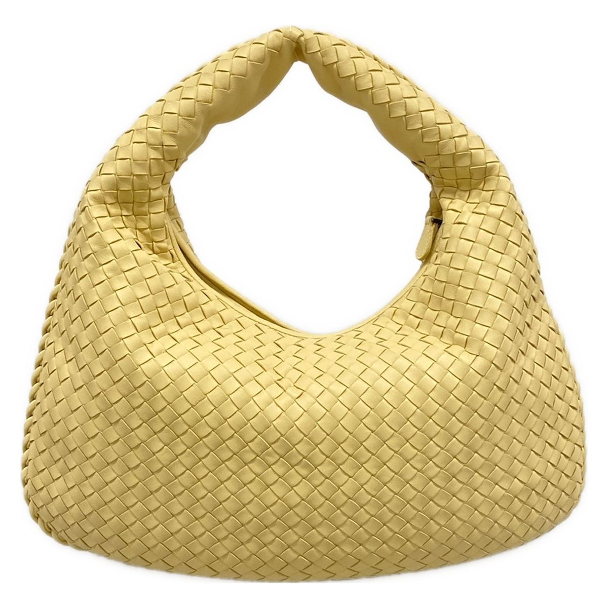 Bottega Veneta Shoulder Bag Medium Beige Leather — view 3