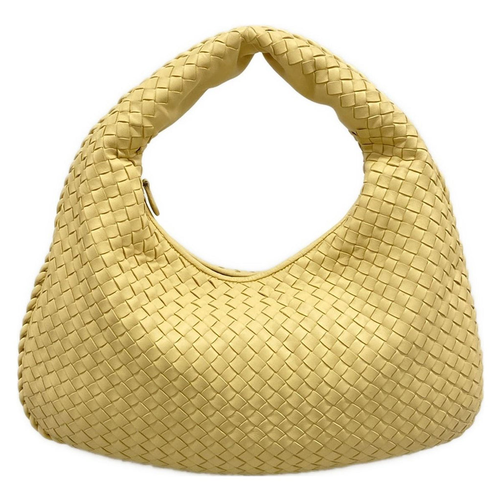 Bottega Veneta Shoulder Bag Medium Beige Leather