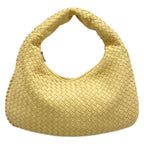 Bottega Veneta Shoulder Bag Medium Beige Leather