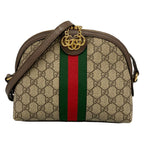 Gucci Shoulder Bag Ophidia Beige Multi Leather