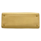 Chanel Tote Bag Beige Gold Logo — view 5