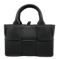 Bottega Veneta Tote Bag Candy Arco Black White Gray Leather