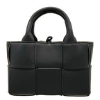 Bottega Veneta Tote Bag Candy Arco Black White Gray Leather