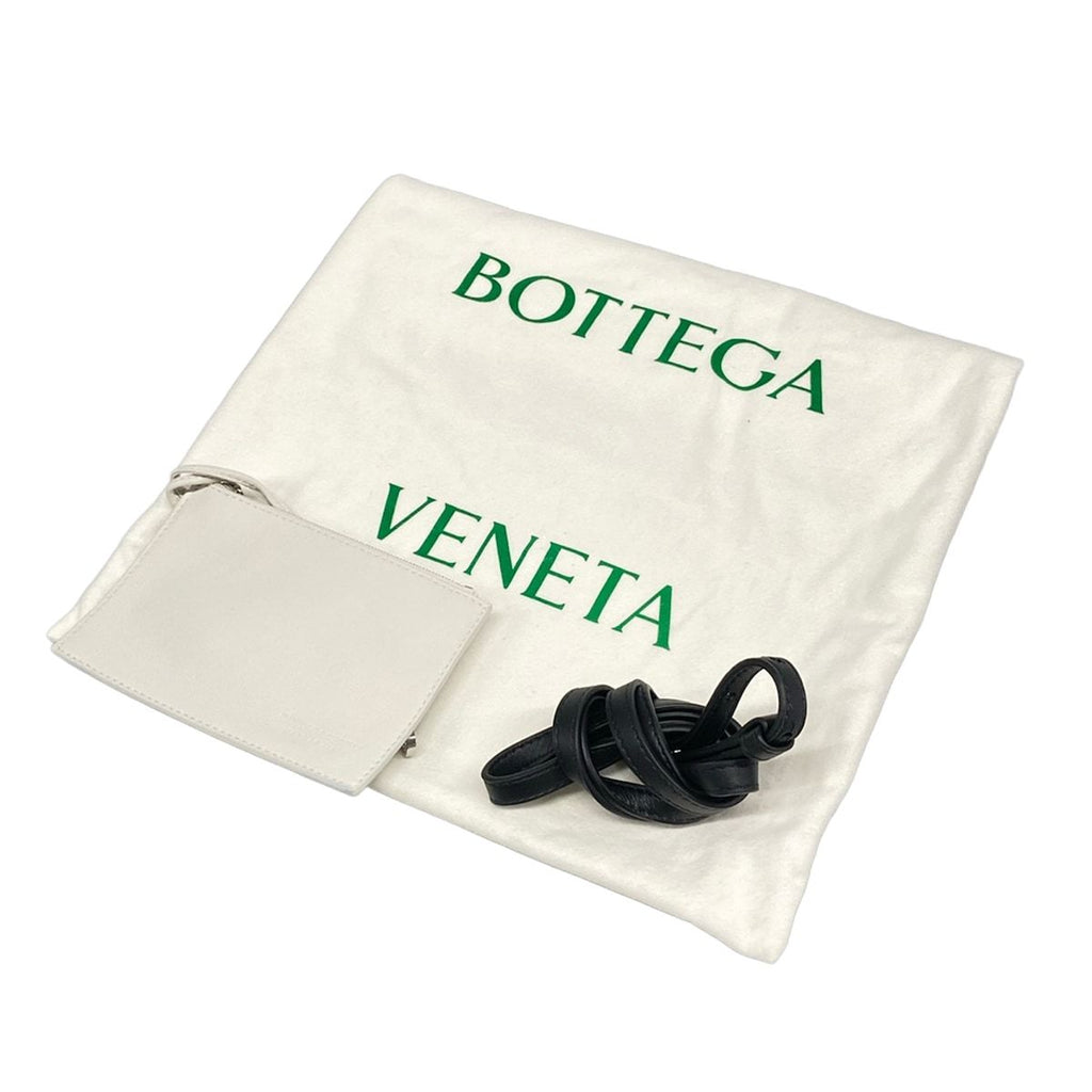 Bottega Veneta Tote Bag Candy Arco Black White Gray Leather — view 7