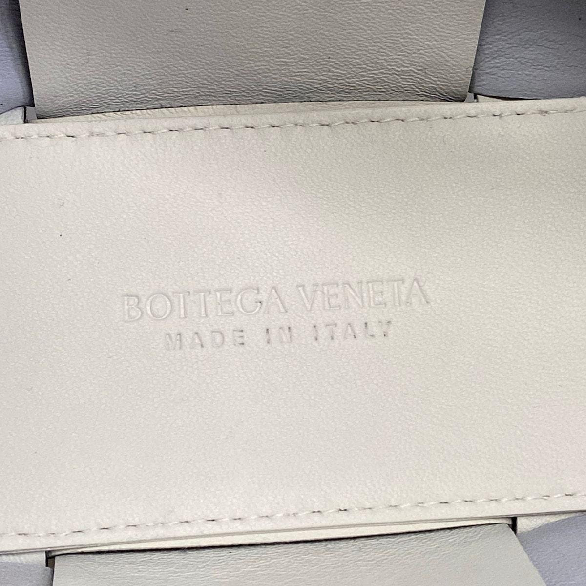 Bottega Veneta Tote Bag Candy Arco Black White Gray Leather — view 8