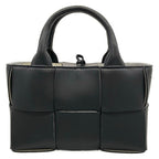 Bottega Veneta Tote Bag Candy Arco Black White Gray Leather — view 3