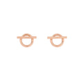 Hermes Earrings Echappee PM Small Model 18k Pink Gold