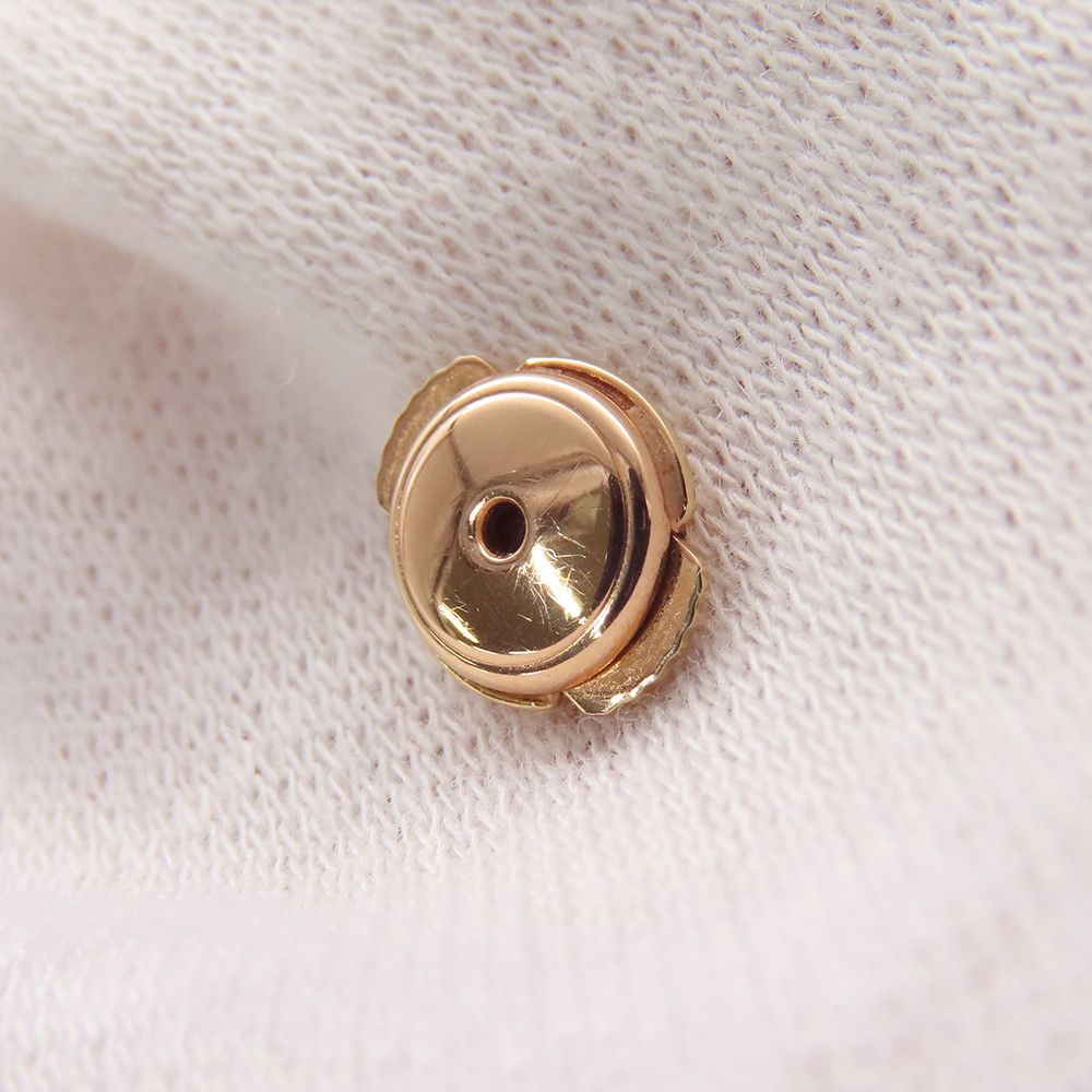 Hermes Earrings Echappee PM Small Model 18k Pink Gold — view 5