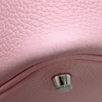 Hermes Handbag Picotin Lock PM Rose Sakura Silver Taurillon Clemence — view 6