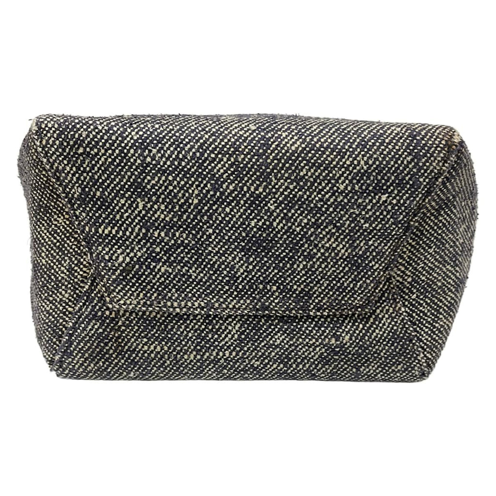 Celine Shoulder Bag Sangles Small Dark Navy Ivory Brown — view 5