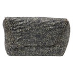 Celine Shoulder Bag Sangles Small Dark Navy Ivory Brown — view 5