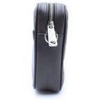 Fendi Diagonal Camera Case Zucca Shoulder Bag Brown Leather Silver — view 3