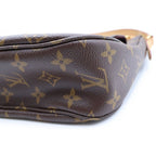 Louis Vuitton Mabillon Shoulder Bag Monogram Leather Brown — view 5