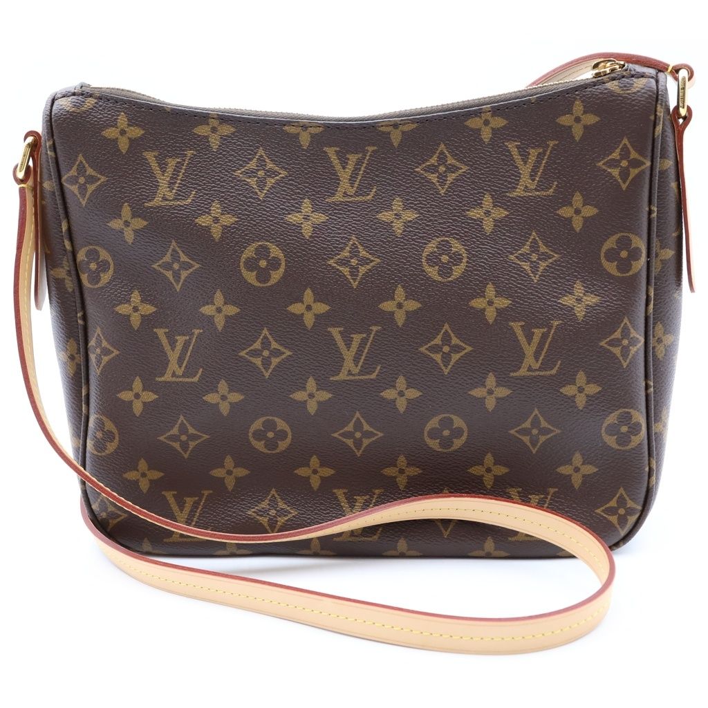 Louis Vuitton Mabillon Shoulder Bag Monogram Leather Brown — view 2