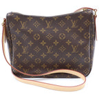 Louis Vuitton Mabillon Shoulder Bag Monogram Leather Brown — view 2