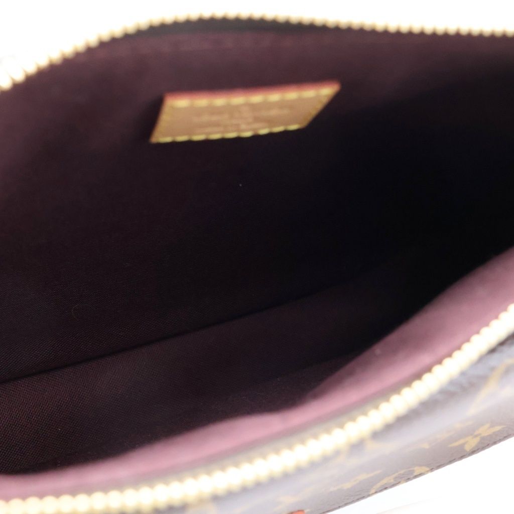 Louis Vuitton Mabillon Shoulder Bag Monogram Leather Brown — view 7