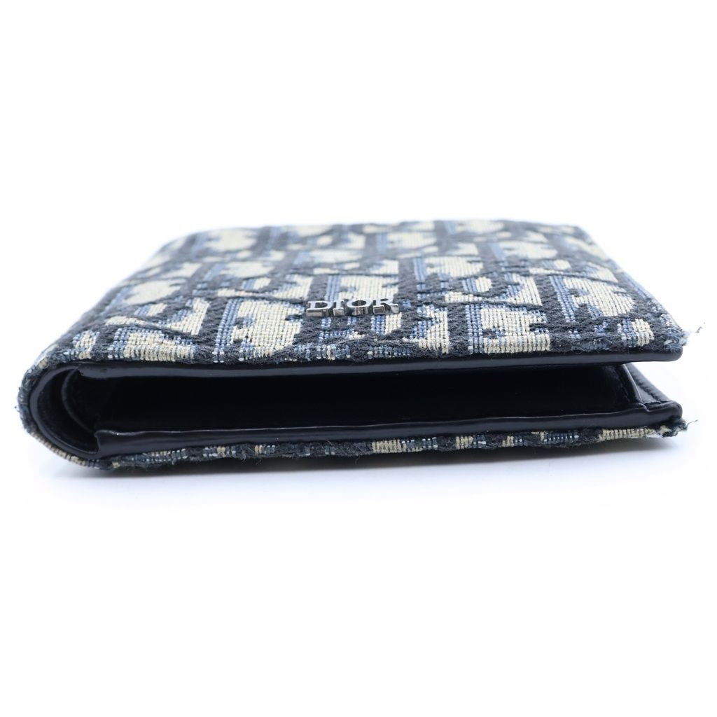 Dior Monsieur Vertical Wallet Oblique Jacquard Beige — view 3