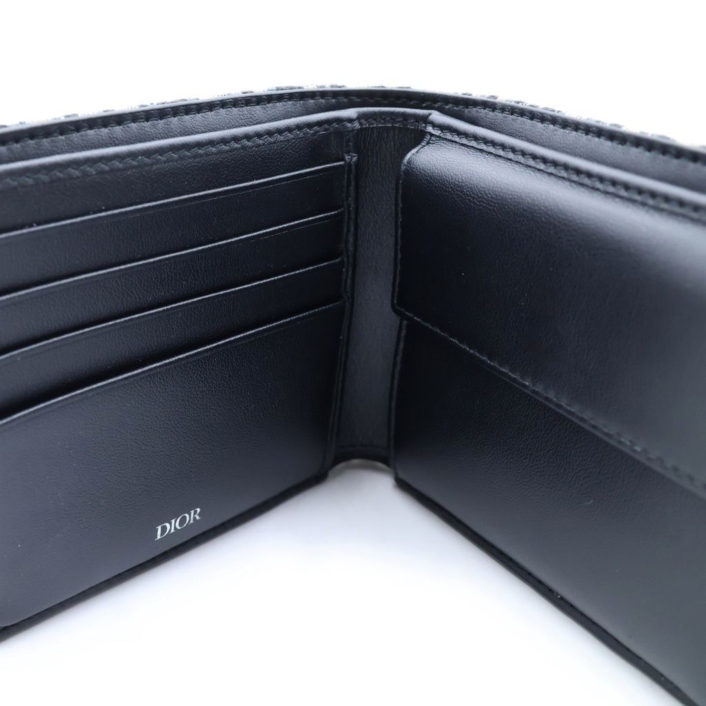 Dior Monsieur Vertical Wallet Oblique Jacquard Beige — view 4