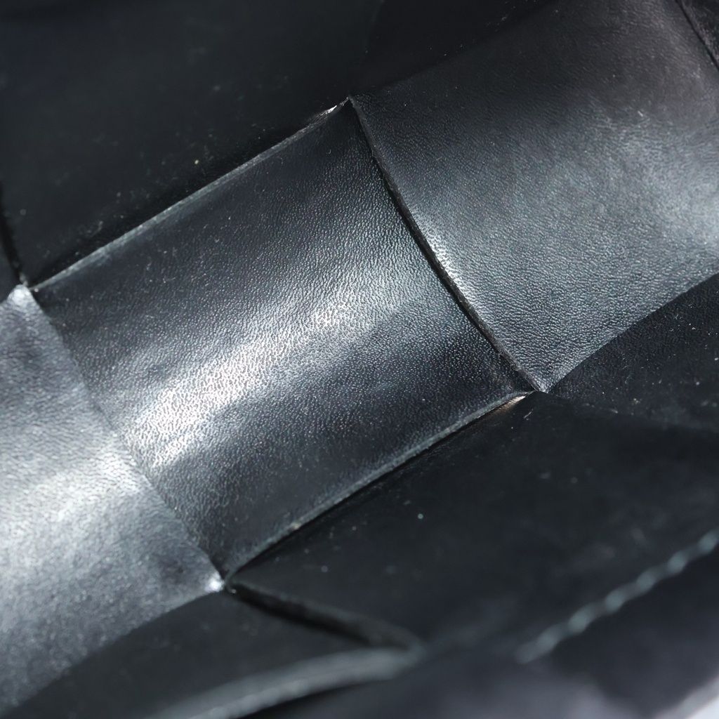 Bottega Veneta Cassette Waist Bag Black Leather — view 8