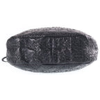 Dior Cannage Hobo One Handle Tote Black Leather Silver — view 4