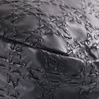 Dior Cannage Hobo One Handle Tote Black Leather Silver — view 5