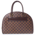 Louis Vuitton Damier Ebene Nolita Handbag Brown