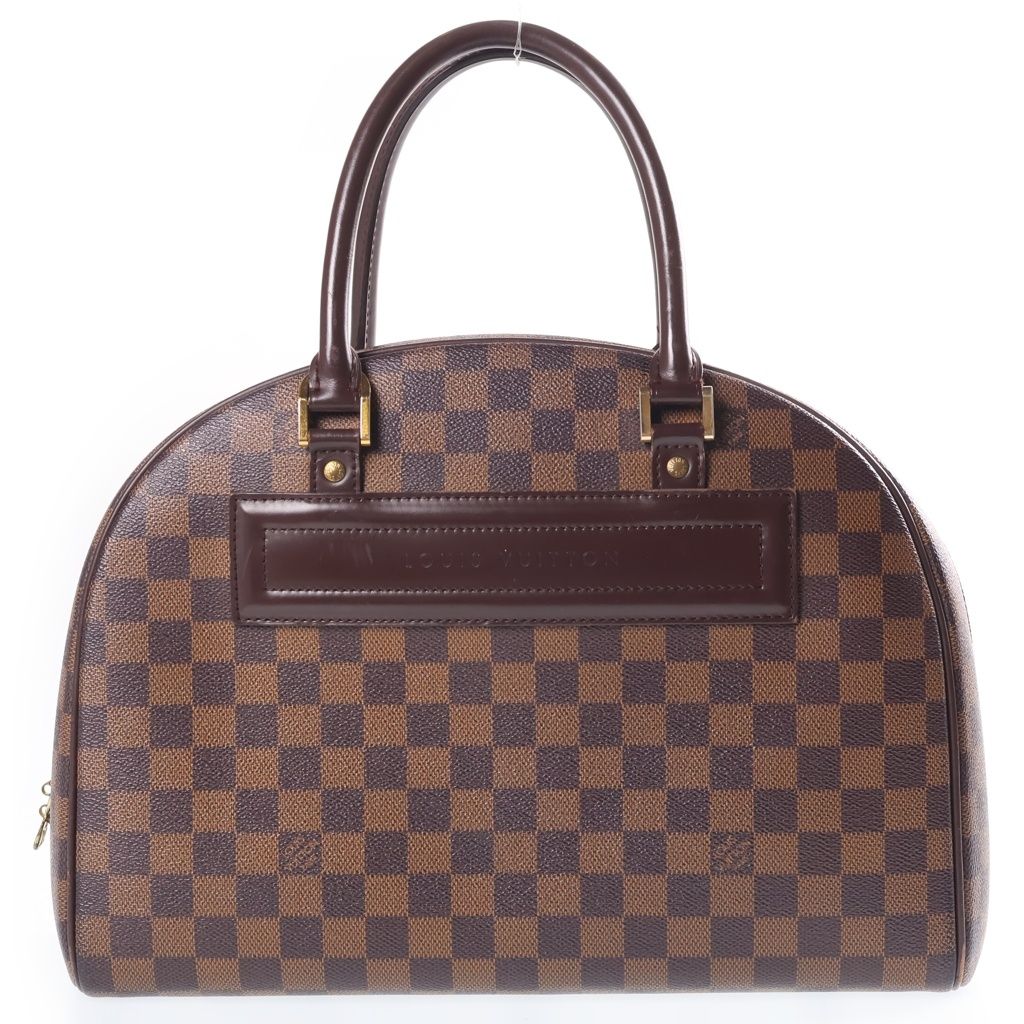 Louis Vuitton Damier Ebene Nolita Handbag Brown