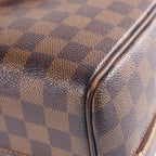Louis Vuitton Damier Ebene Nolita Handbag Brown — view 5